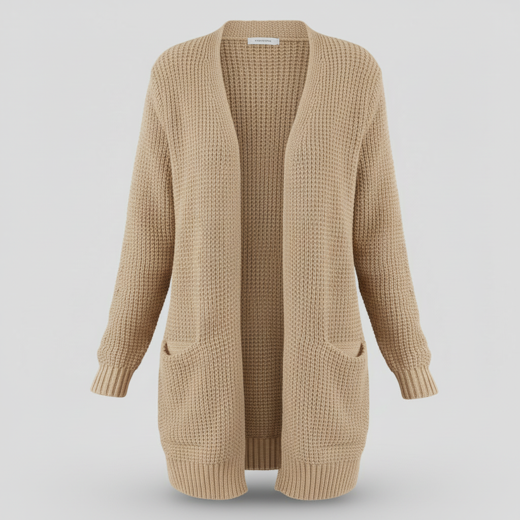 Lange Strickjacke Damen | Gemütlicher Cardigan für jeden Anlass