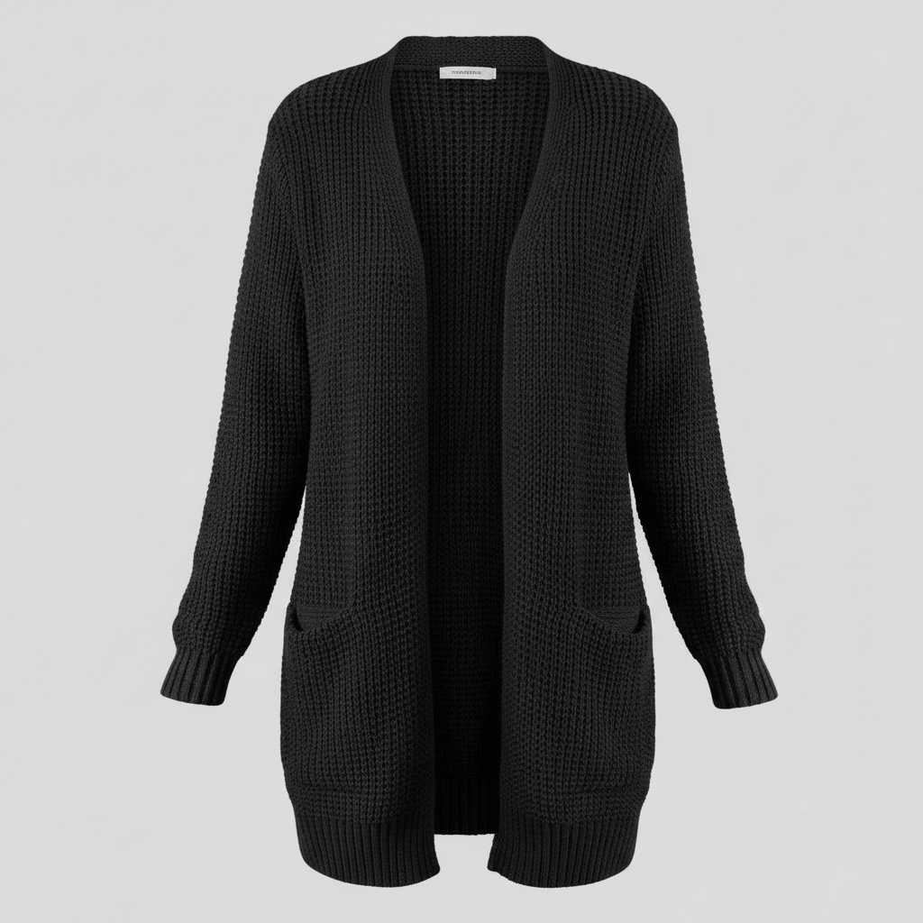 Lange Strickjacke Damen | Gemütlicher Cardigan für jeden Anlass