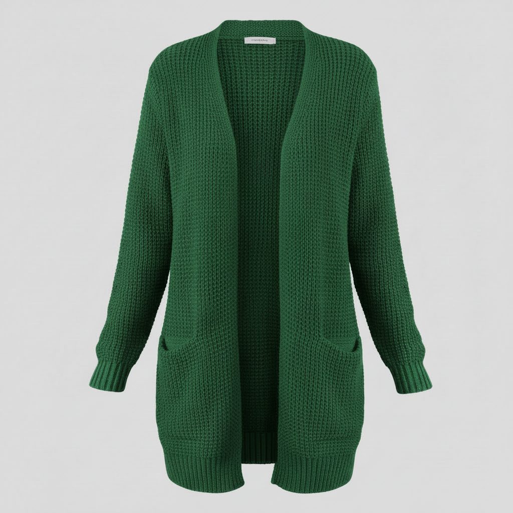 Lange Strickjacke Damen | Gemütlicher Cardigan für jeden Anlass