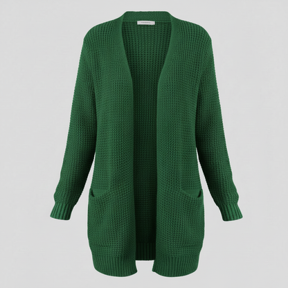 Lange Strickjacke Damen | Gemütlicher Cardigan für jeden Anlass