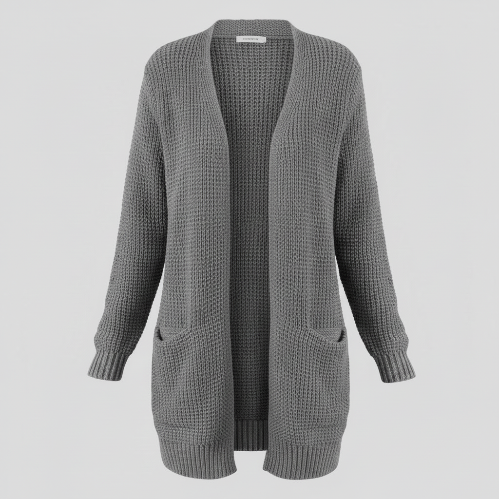 Lange Strickjacke Damen | Gemütlicher Cardigan für jeden Anlass