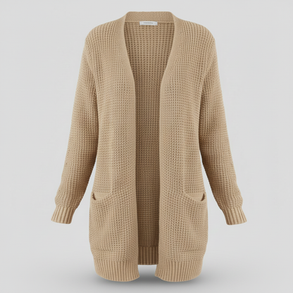 Lange Strickjacke Damen | Gemütlicher Cardigan für jeden Anlass