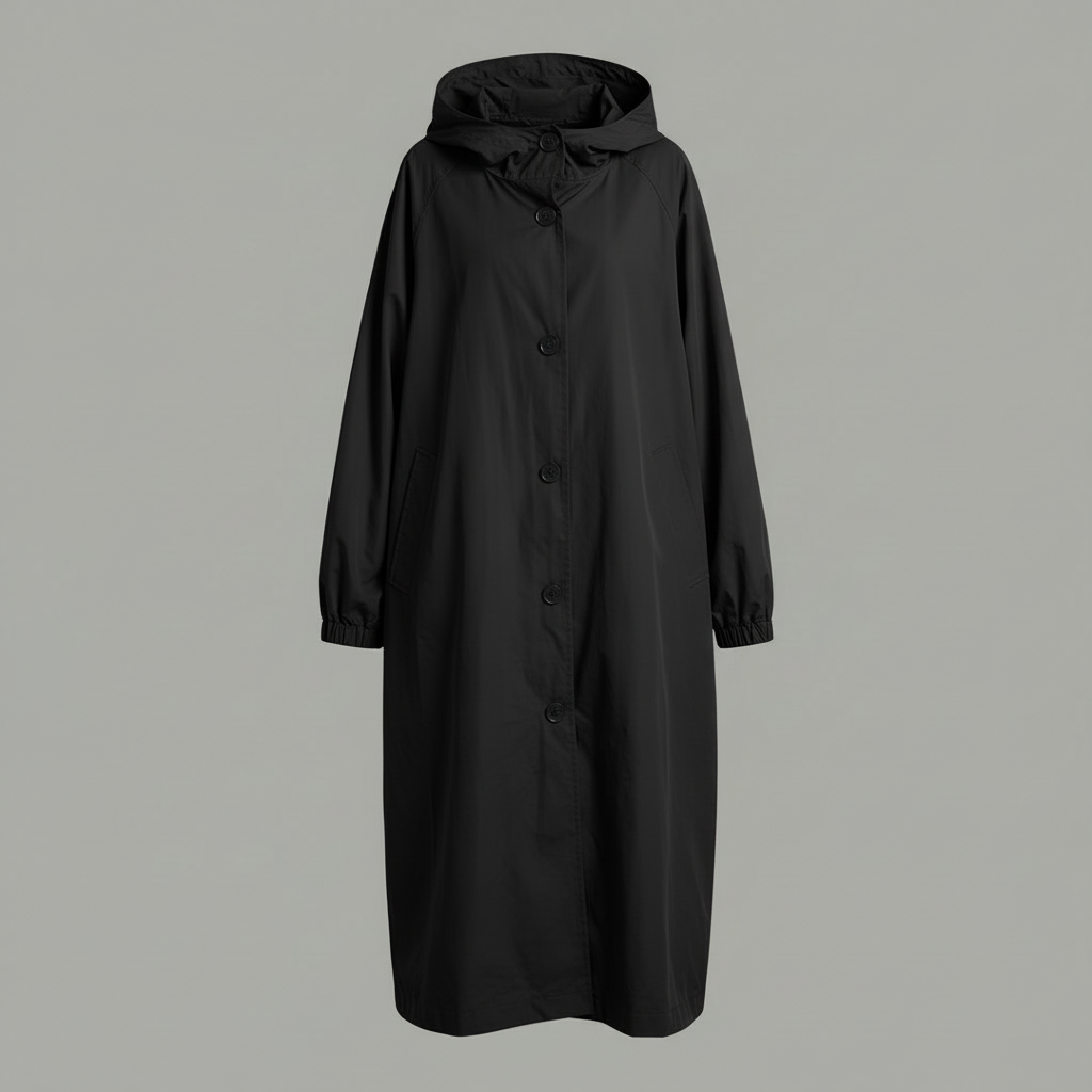 Langer Trenchcoat für Damen | Modischer Wintermantel