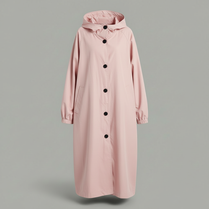 Langer Trenchcoat für Damen | Modischer Wintermantel