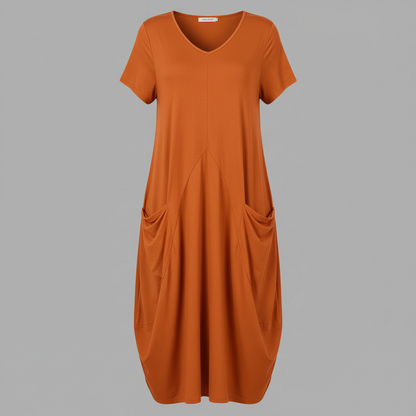 Luftiges Sommerkleid | Midi für Damen