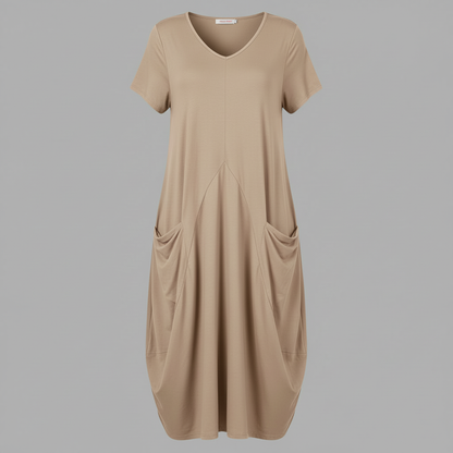Luftiges Sommerkleid | Midi für Damen