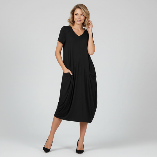 Luftiges Sommerkleid | Midi für Damen