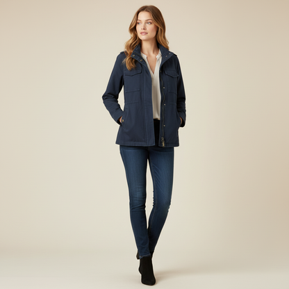 Moderne Damenjacke | Vielseitige Reißverschlussjacke für Damen